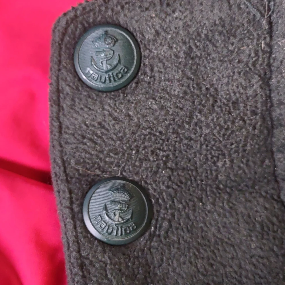 Vintage Nautica Reversible Fleece Jacket Large 90s Y2K - Picture 11 of 12